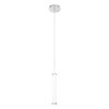 Dweled Flare 13in LED Linear Pendant 3000K in Brushed Nickel PD-709